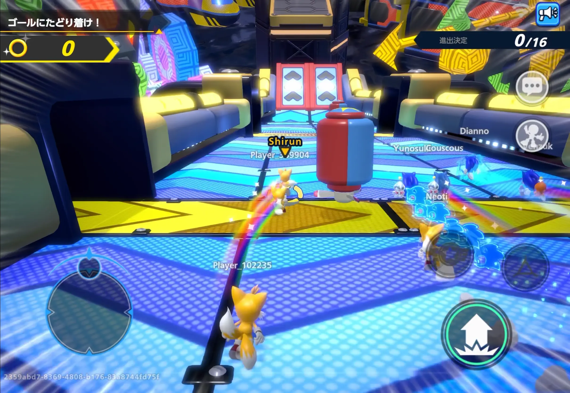 ソニックランブルのゲーム画像