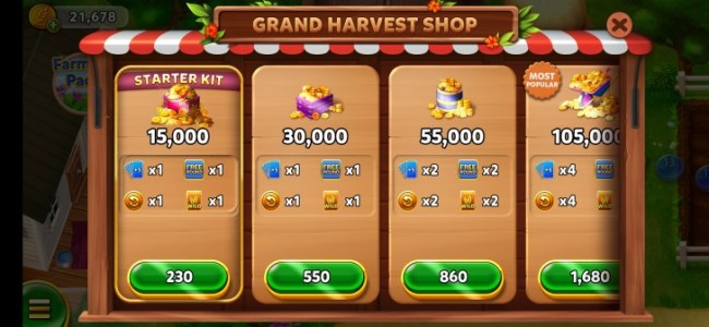 Solitaire Grand Harvest