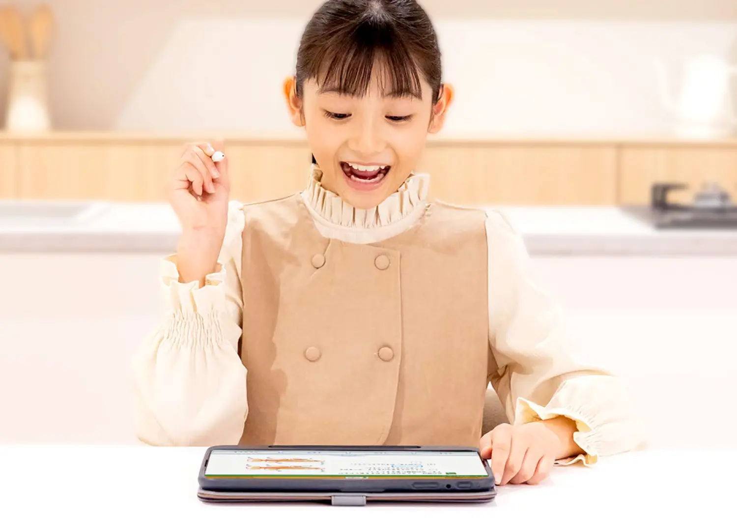 スマイルゼミ　みまもるアプリ　日々の取り組み
