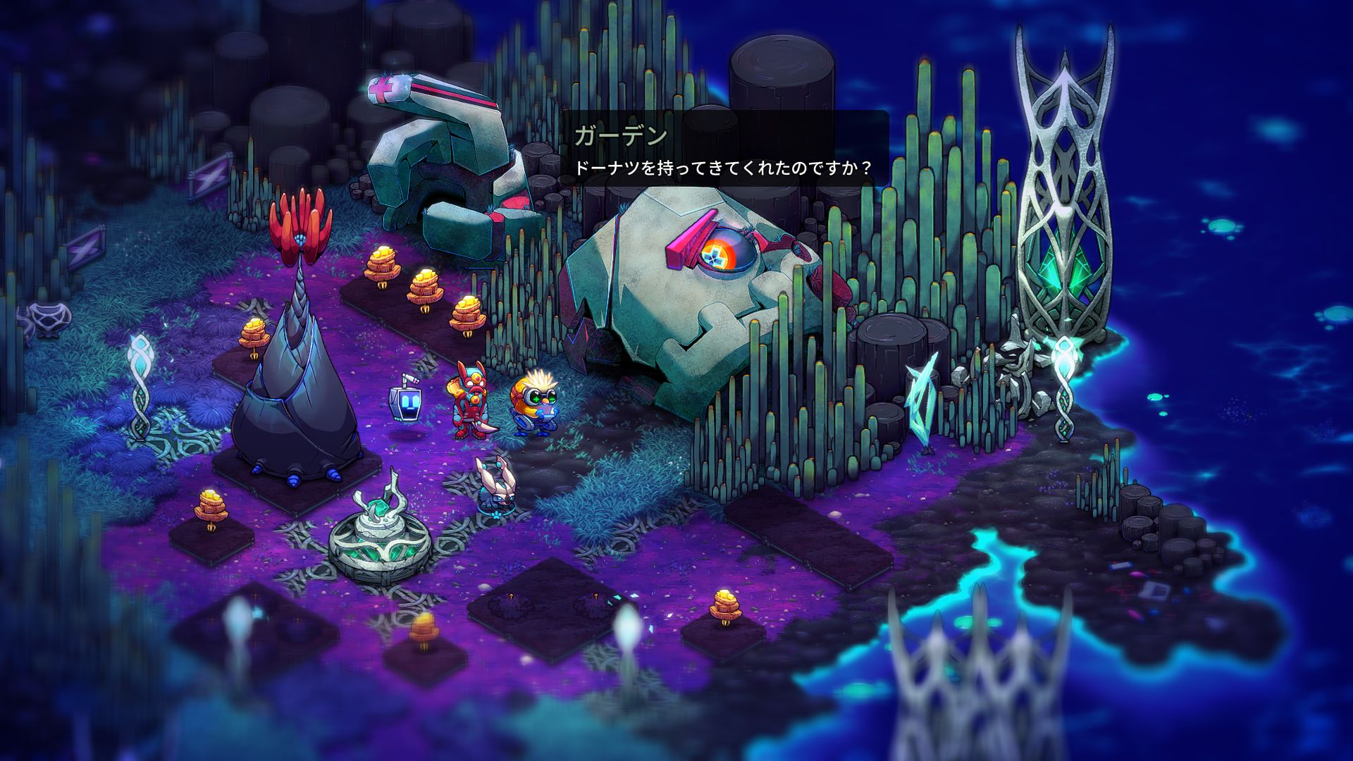 Crashlands 2の探索画面